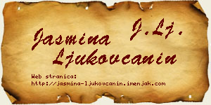 Jasmina Ljukovčanin vizit kartica